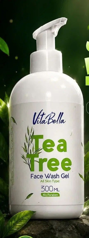 ژل شست و شوی صورت پاک کننده قوی ارایشی برند ویتابلا-VITABELLA حجم 300 میل