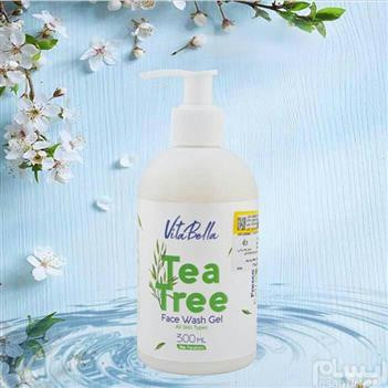 ژل شست و شوی صورت پاک کننده قوی ارایشی برند ویتابلا-VITABELLA حجم 300 میل